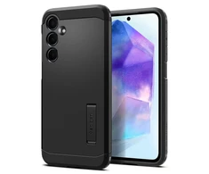 Spigen Tough Armor dėklas skirtas Samsung Galaxy A55 5G, spalva - Juoda