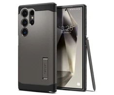 Spigen Tough Armor – dėklas skirtas Samsung Galaxy S24 Ultra Gunmetal