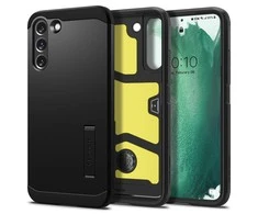 Dėklas Spigen Tough Armor, juodas - Samsung Galaxy S22+