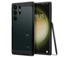 Spigen Tough Armor dėklas skirtas Samsung Galaxy S23 Ultra, spalva - Abyss Green
