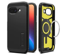 Spigen Tough Armor Mag MagSafe dėklas, skirtas Google Pixel 9A - juodas