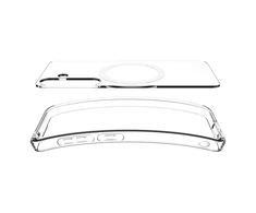 Spigen Ultra Hybrid Mag MagSafe – dėklas skirtas Samsung Galaxy S25+ Clear / Baltas