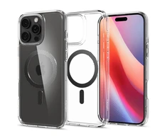 Spigen Ultra Hybrid Mag MagSafe Carbon Fiber Apple iPhone 16 Pro Max – dėklas telefonui pilkos spalvos