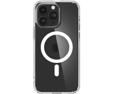 Spigen Ultra Hybrid (MagFit) dėklas skirtas Apple iPhone 15 Pro, spalva - Frost Clear