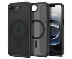 Dėklas Spigen Ultra Hybrid MagSafe Case for iPhone 16e / 17e - Juodas, Translucent