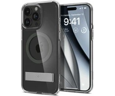 Spigen Ultra Hybrid S (MagFit) dėklas skirtas Apple iPhone 15 Pro, spalva - Graphite