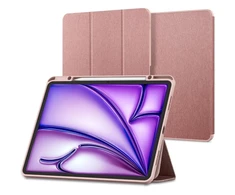 Spigen Urban Fit – dėklas skirtas Apple iPad Air 11 M3 2025 / M2 2024 / Apple iPad Air 10.9 5th-4th gen. 2022-2020 Rose Gold