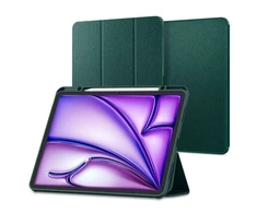 Spigen Urban Fit, midnight žalias – Apple iPad Air 13″ 2024/2025/2026