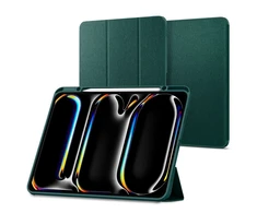 Spigen Urban Fit – dėklas skirtas Apple iPad Pro 13 M4, 2024 Midnight Žalias