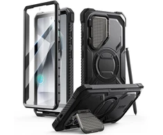 Dėklas Supcase ArmorBox MagSafe do Galaxy S25 Ultra juoda