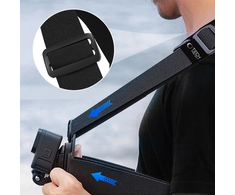 Tech-Protect GA100 Chest Mount do GoPro / DJI – juodos spalvos
