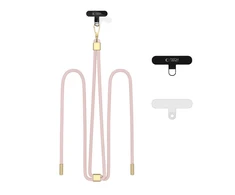 Tech-Protect C2S Rope Crossbody Strap Leash - Rožinė