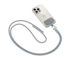 Dirželis telefonui Tech-Protect C5S Rope Crossbody Strap – pilkos spalvos