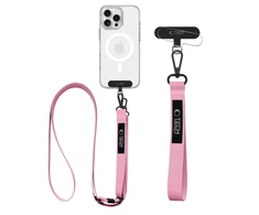 Tech-Protect C65 Rope Crossbody Leash - Rožinė