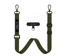 Tech-Protect C65 Rope Crossbody Leash - alyvuogių