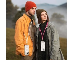 Tech-Protect C7S Rope Crossbody Strap Leash - Rožinė