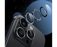 Tech-Protect Camring Fit+ Lens Cover for iPhone 16e / 17e - Transparent
