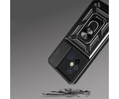 Tech-Protect CamShield Pro Xiaomi Redmi 12C – dėklas telefonui juodos spalvos
