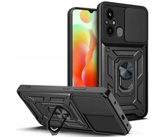 Tech-Protect CamShield Pro Xiaomi Redmi 12C – dėklas telefonui juodos spalvos