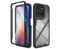 „Tech-Protect“ apsauginis dėklas, skirtas Motorola Moto G15 / G15 Power / G05 / E15 - Juodas