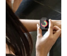 Tech-Protect Defense360 dėklas Apple Watch 4 / 5 / 6 / SE (44mm) – juodos ir oranžinės spalvos