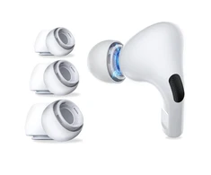 Ausinės „Tech-Protect“ ausų antgaliai, skirti „AirPods Pro 1/2“, S / M / L dydžių – baltos spalvos (3 vnt.)