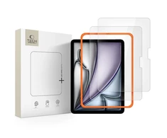 Apsauginis grūdintas stiklas Apple iPad Air 11” 6 / 7 / 2024-2025 kompiuteriui „Tech-Protect Easy Set+ 2 vnt.”