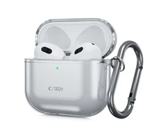 Dėklas Tech-Protect FlexAir Apple AirPods 4 – pilkos spalvos