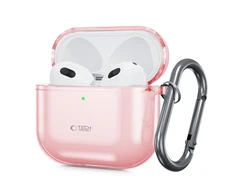 Dėklas Tech-Protect FlexAir Apple AirPods 4 – rožinės spalvos