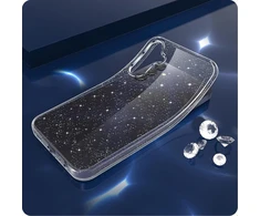 Tech-Protect FlexAir Samsung Galaxy A56 5G – dėklas telefonui skaidrus Glitter