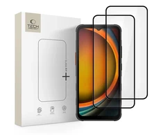 Tech-Protect Glass Fit+ Dėklas 2-pack skirtas Samsung Galaxy Xcover 7 / 7 Pro – juodos spalvos