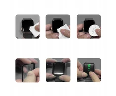 Tech-Protect Glass Flex+ 2-pack hybrid glass for Garmin Vivoactive 6 – juodos spalvos