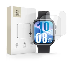 „Tech-Protect Hofi Hydro Flex+“ 2 hidrogelio plėvelių pakuotė, skirta „Huawei Watch Fit 3 / 4“ - skaidri