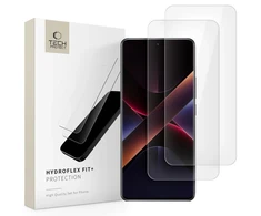 Tech-Protect Hydroflex Fit+2 vnt. Hydrogel Film for Xiaomi Redmi Note 14 Pro 5G / 14 Pro+ 5G / Poco X7 5G – Transparent