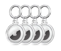 Tech-Protect Icon 4-pack Apple AirTag – dėklas telefonui skaidrus
