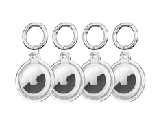 Tech-Protect Icon 4-pack Apple AirTag – dėklas telefonui skaidrus