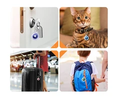 Tech-Protect Icon 4-pack Apple AirTag – dėklas telefonui skaidrus