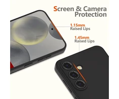 Tech-Protect Icon Samsung Galaxy A56 5G – dėklas telefonui juodos spalvos