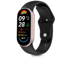 Tech-Protect IconBand Pure strap skirta Xiaomi Smart Band 8 / 9 / 10 / NFC – juodos spalvos