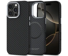Dėklas Tech-Protect Ion Carbon MagSafe Case for iPhone 16 Pro Max - Juodas/Pilkas