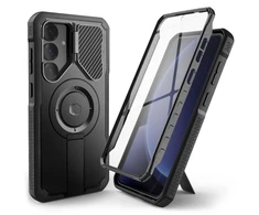 Tech-Protect Kevlar MagSafe+ Samsung Galaxy S25 Plus – dėklas telefonui juodos spalvos