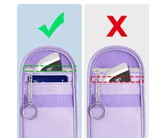 Tech-Protect KLR100 RFID Blocking Car Key – dėklas violetinės spalvos