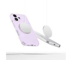 Dėklas Tech-Protect Liquid Silicone Magsafe do iPhone 16 violetinė