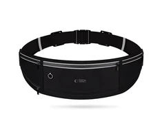 TECH-PROTECT M3 UNIVERSAL SPORT WAIST BAG dėklas telefonui juodos spalvos