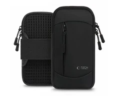 Tech-Protect M6 Universal Armband – dėklas telefonui juodos spalvos