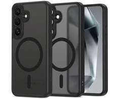 Dėklas Tech-Protect Magcam Magsafe Galaxy S25 matte juodas