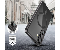 Tech-Protect MagFlex MagSafe Dėklas skirtas Samsung Galaxy A26 5G – skaidrus juodos spalvos