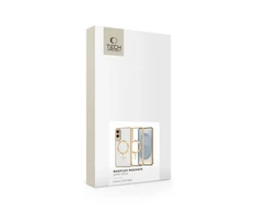 Dėklas Tech-Protect Magflex Magsafe Galaxy S25 Edge blizgus auksinis