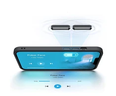 Tech-Protect MagMat MagSafe iPhone 13 Pro Max – matinis dėklas telefonui, juodos spalvos
