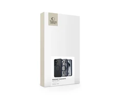 Tech-Protect MagMat MagSafe Dėklas skirtas Samsung Galaxy S25 – skaidrus mėlynos spalvos